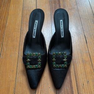 EUC Manolo Blahnik mules size 39.5